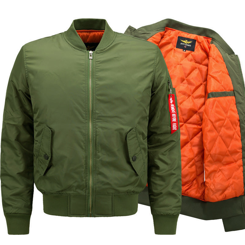 Herren Wattierte Bomberjacke im MA-1‑Stil Echo Archiv