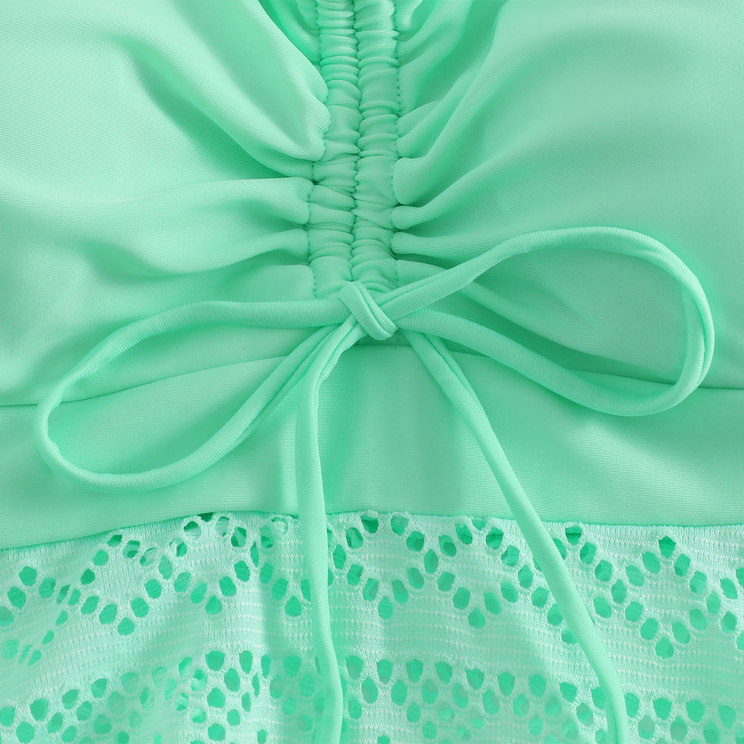 Damen Sportliches Sommerkleid mit raffinierten Trägern Echo Archiv