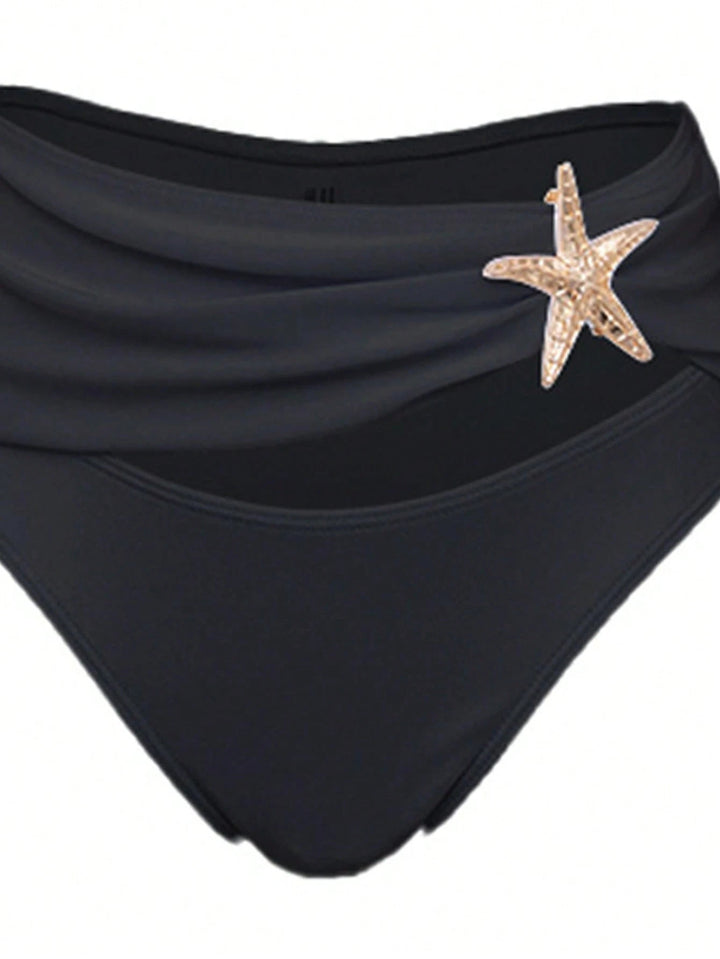 Damen Elegantes Bikiniset mit Wickelrock Echo Archiv