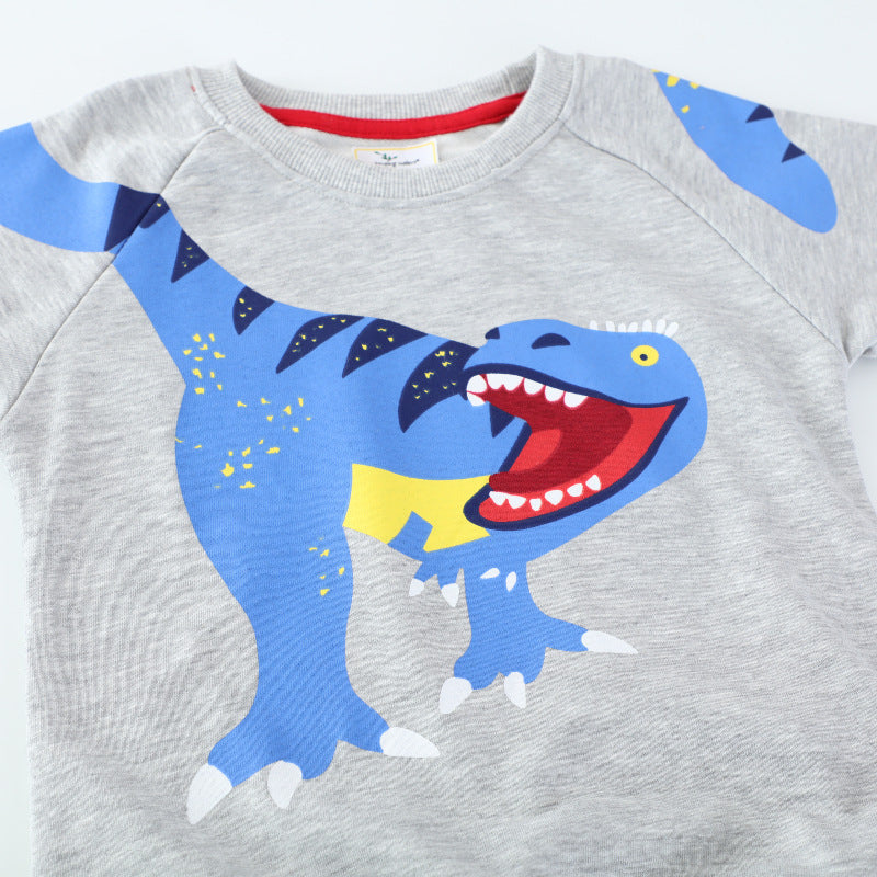 Jungen Sweatshirt mit lebhaftem Dinosaurier-Motiv Echo Archiv