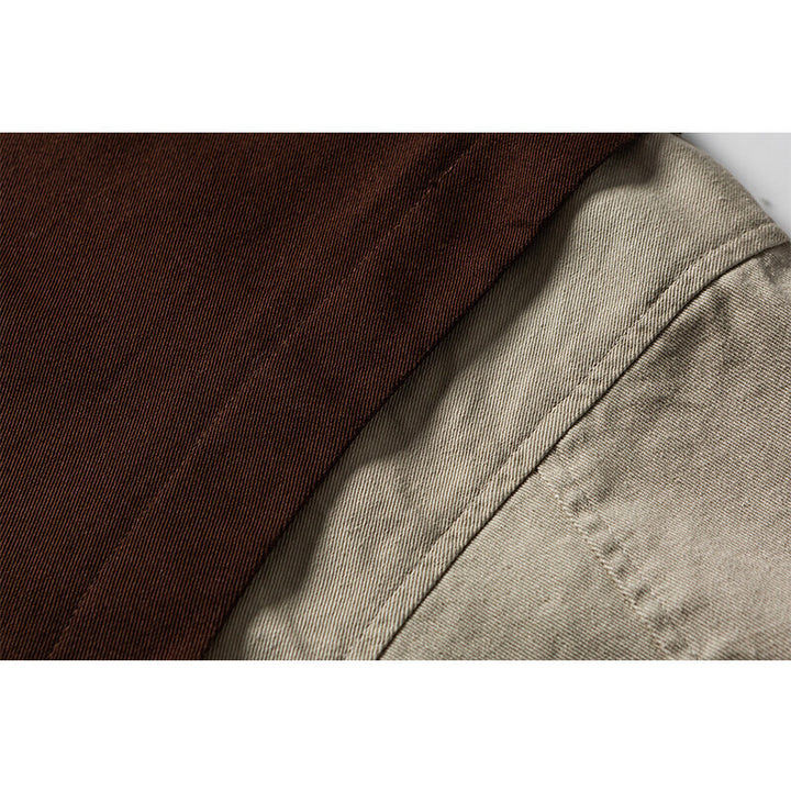Herren Utility-Weste mit multifunktionalen Taschen, Halbzip und integriertem Hemd-Layer Echoarchiv