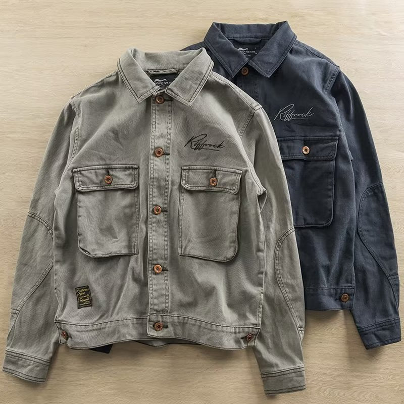 Herren multifunktionale Utility-Jacke mit Brusttaschen Echo Archive