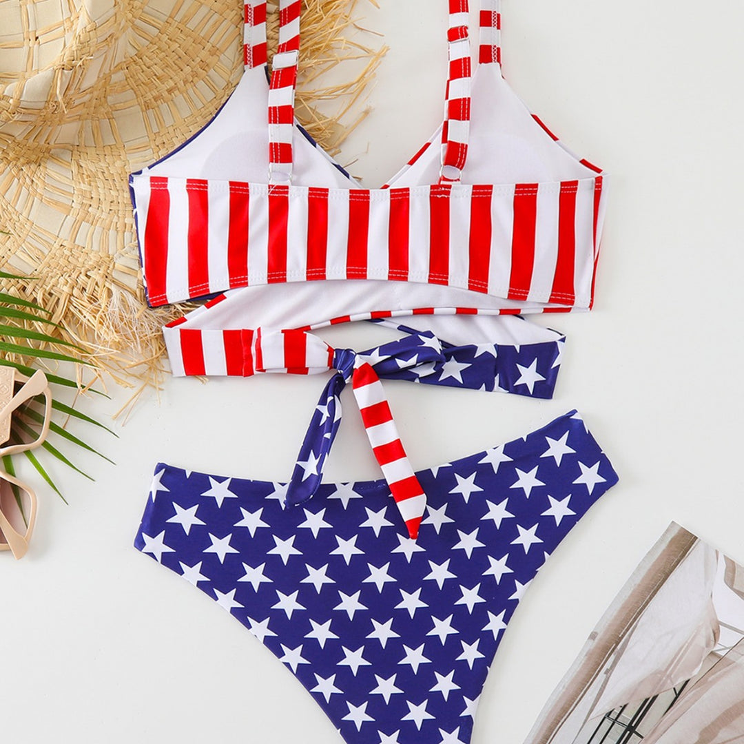 Damen Triangel-Bikini mit innovativem Wickel-Design Echo Archiv