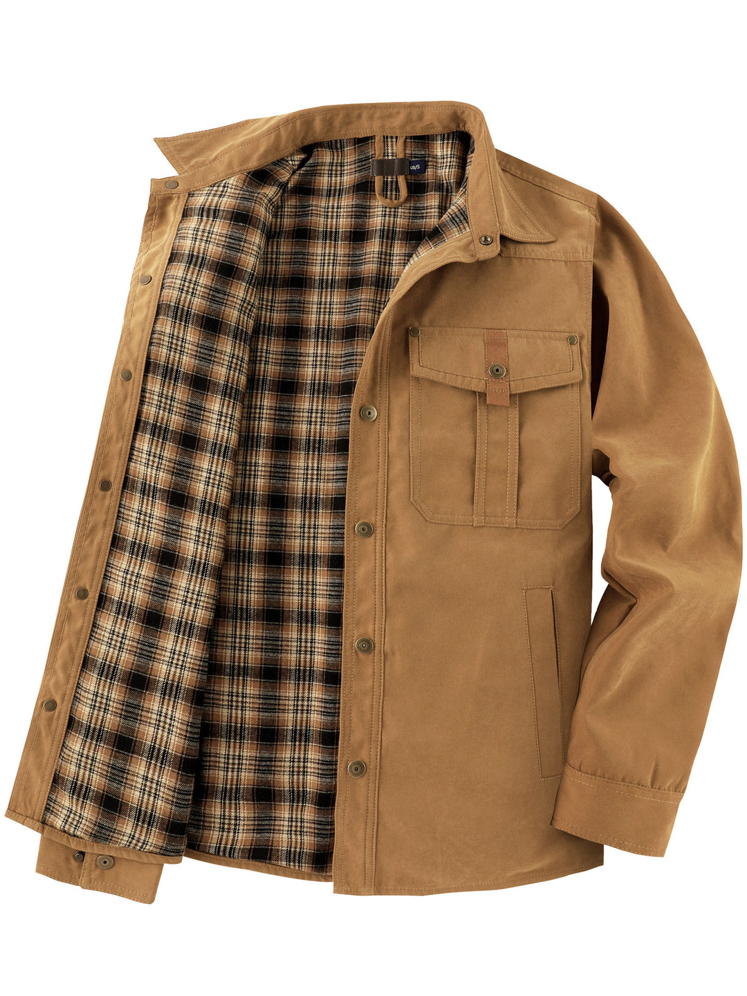 Herren Flanell gefütterte Arbeitsjacke Echoarchiv