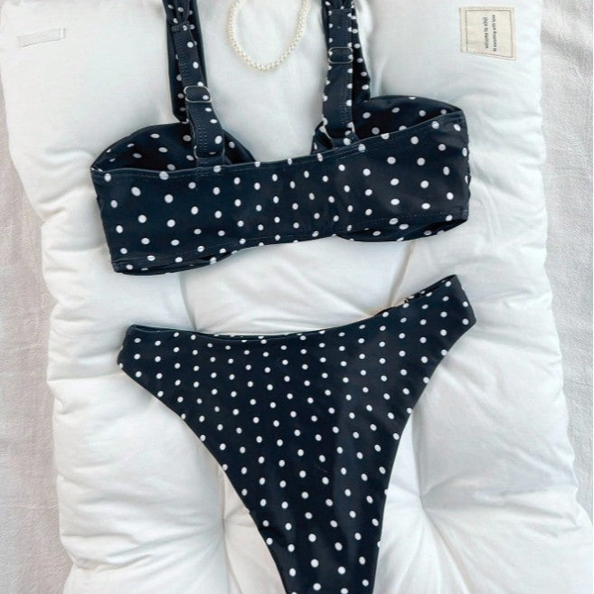 Damen Bandeau-Bikini-Set mit Muschel-Detail Echo Archiv