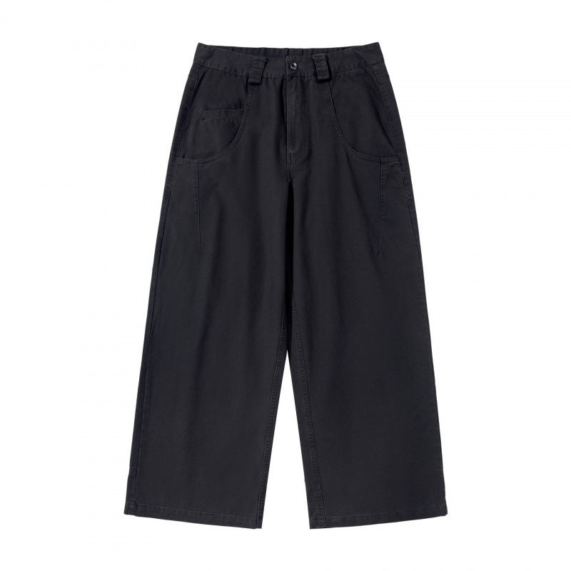 Damen Weite Highwaist-Culottehose mit Utility-Taschen und legerer Cropped-Silhouette Echo Archiv