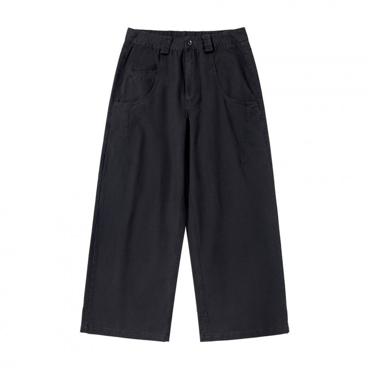Damen Weite Highwaist-Culottehose mit Utility-Taschen und legerer Cropped-Silhouette Echo Archiv