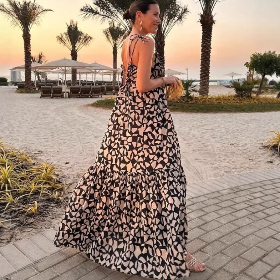 Damen Maxikleid Echo Archiv