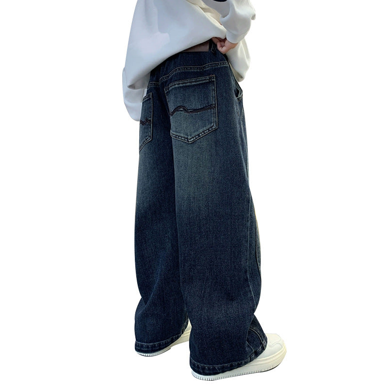 Herren lässige weite Denim-Jeans Echo Archiv