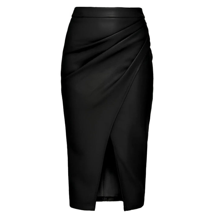 Damen Eleganter und zeitloser Wickelrock Echo Archiv