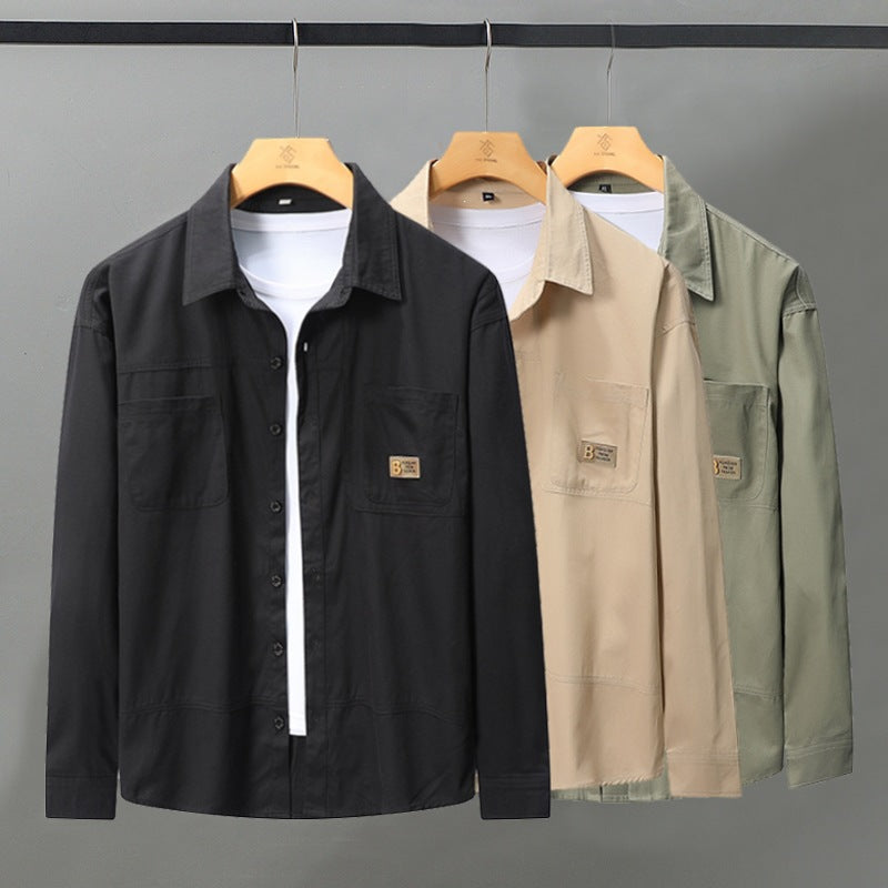 Herren Praktische und moderne Hemdjacke Echo Archiv