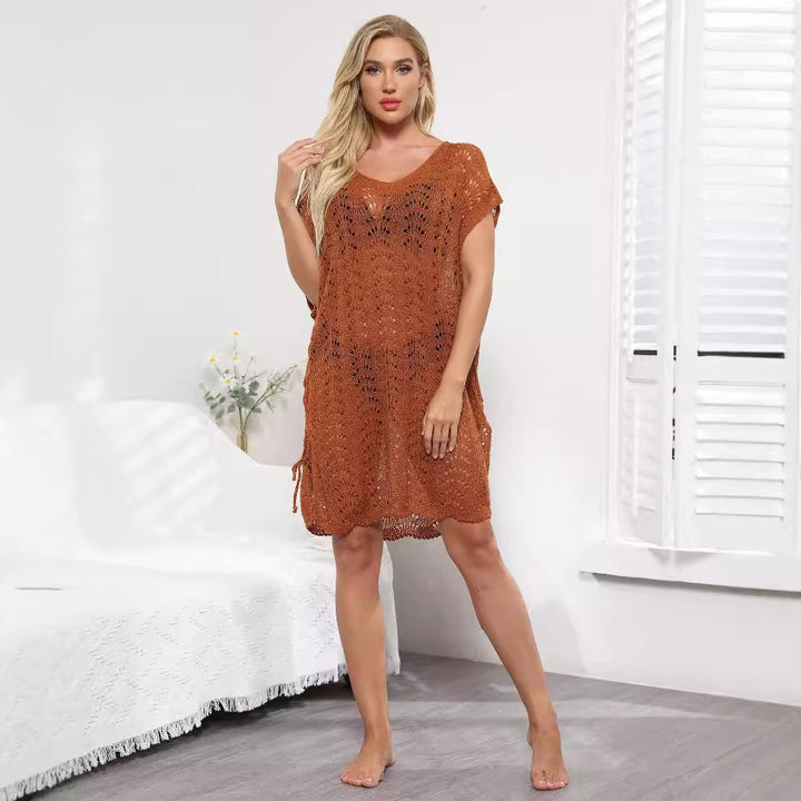 Damen eleganter Häkel-Strandüberwurf Echo Archiv