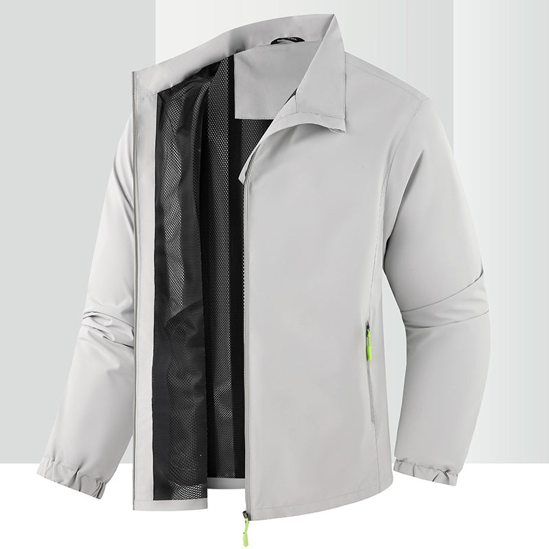 Herren Leichte Windjacke Echo Archiv