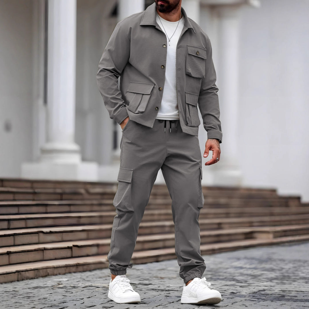 Herren Jacke und Cargo-Hose Set Echoarchiv