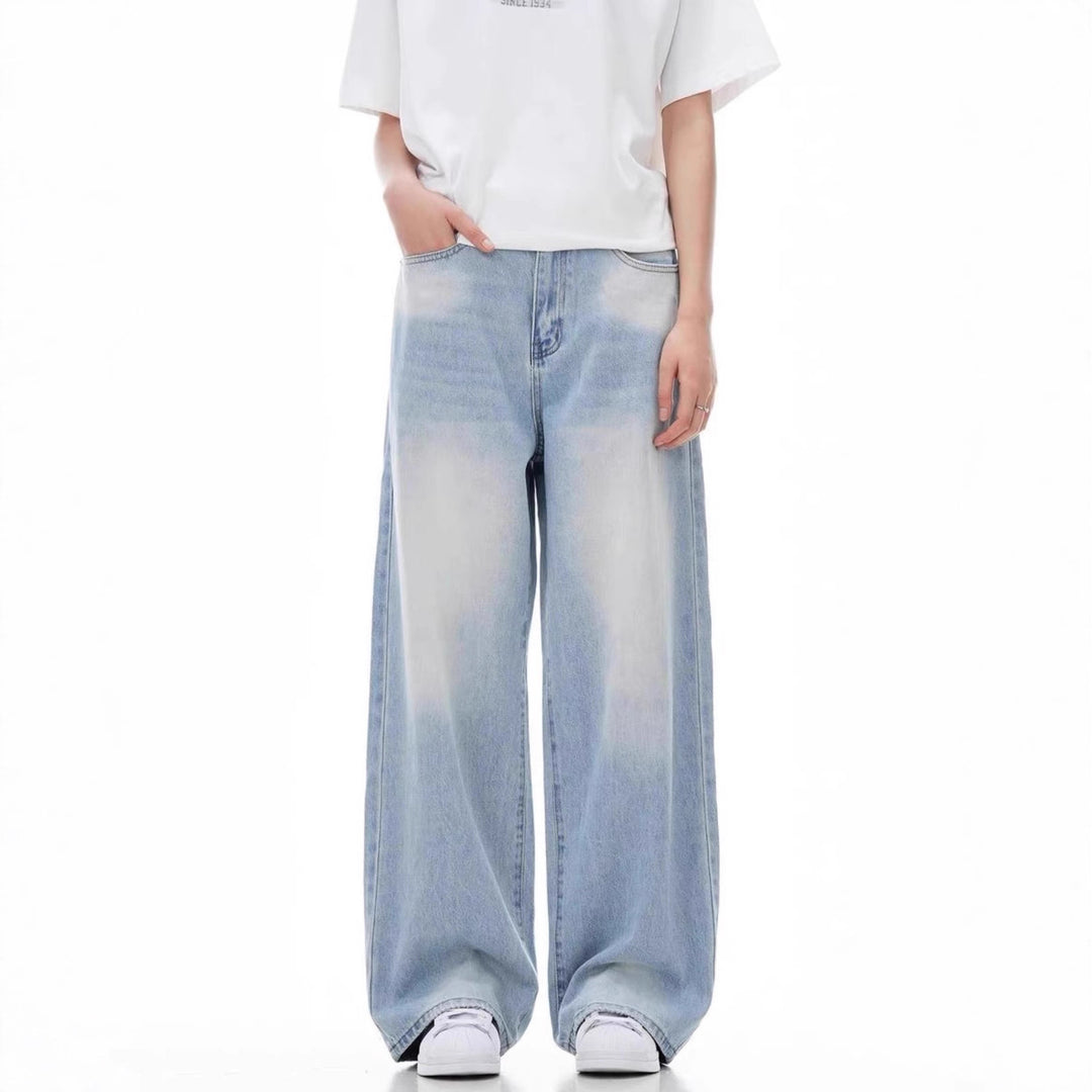 Damen Weit geschnittene Casual Jeans Echo Archiv
