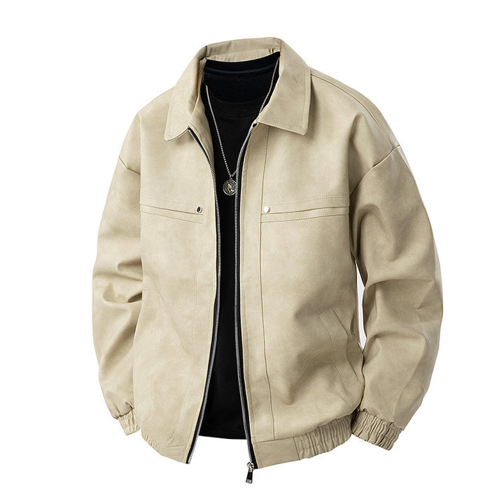Herren Lässige Wildlederjacke Echo Archiv
