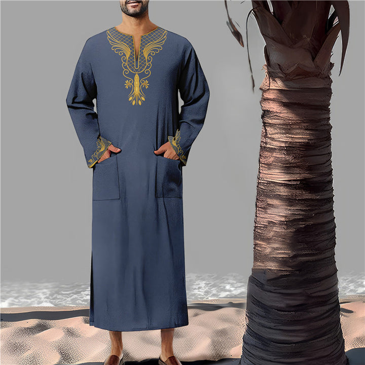 Herren Kaftan mit aufwendiger Stickerei Echoarchiv