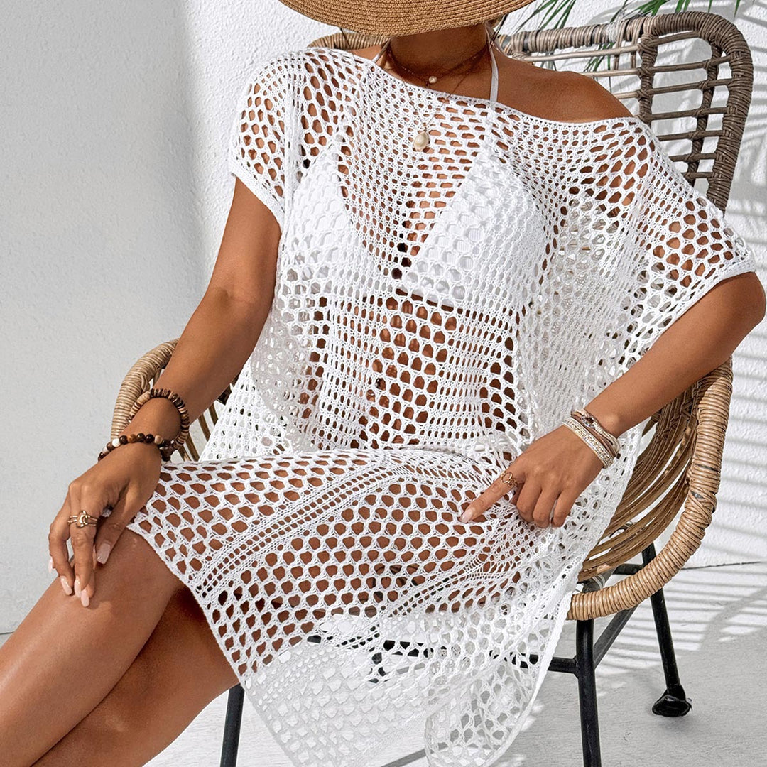 Damen eleganter häkel Strandüberwurf Echo Archiv