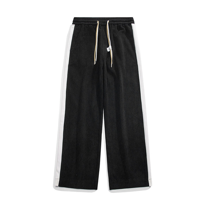 Damen Elegante und lässige Cordhose mit seitlichen Streifen Echo Archiv