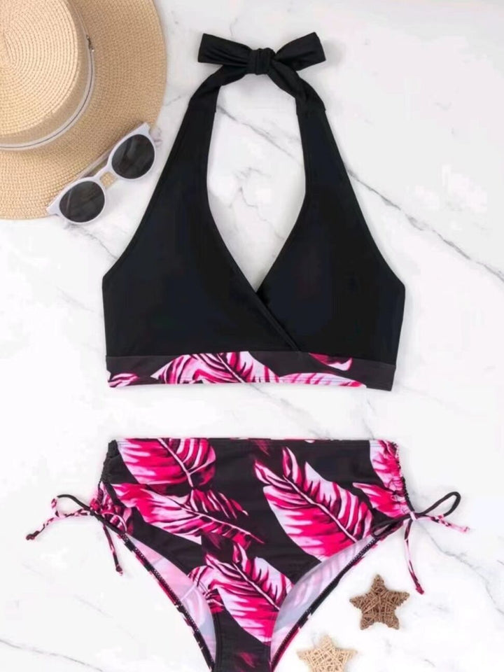 Damen Bikiniset mit raffiniertem Wickeloberteil und verstellbaren Seiten Echo Archiv
