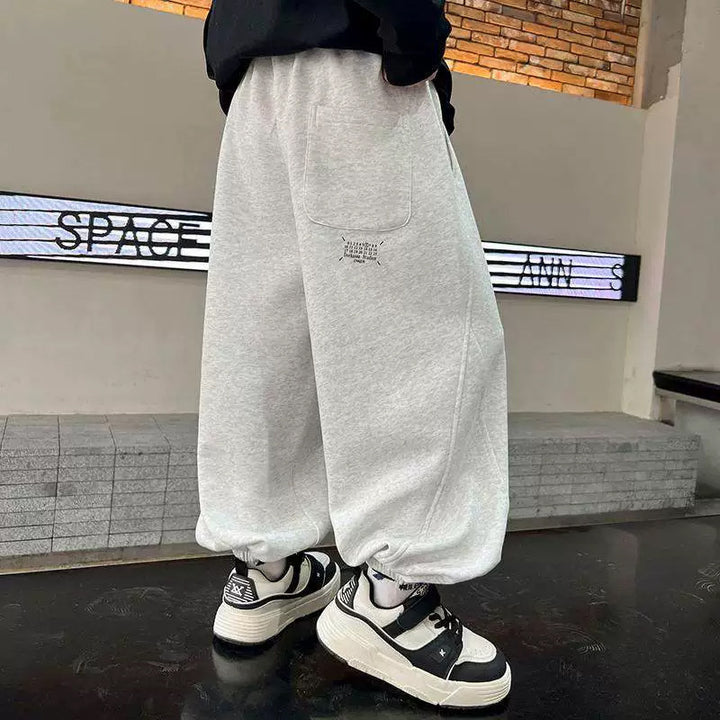 Unisex weite Jogginghose mit elastischem Bund Echo Archiv