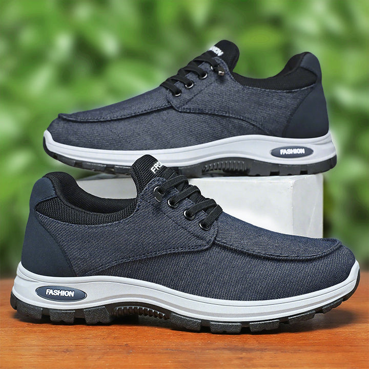 Herren nan robuster Freizeit-Outdoor-Sneaker mit verstärkter Zehenkappe, profilierter Gummilaufsohle und stoßdämpfender EVA-Zwischensohle Echo Archiv