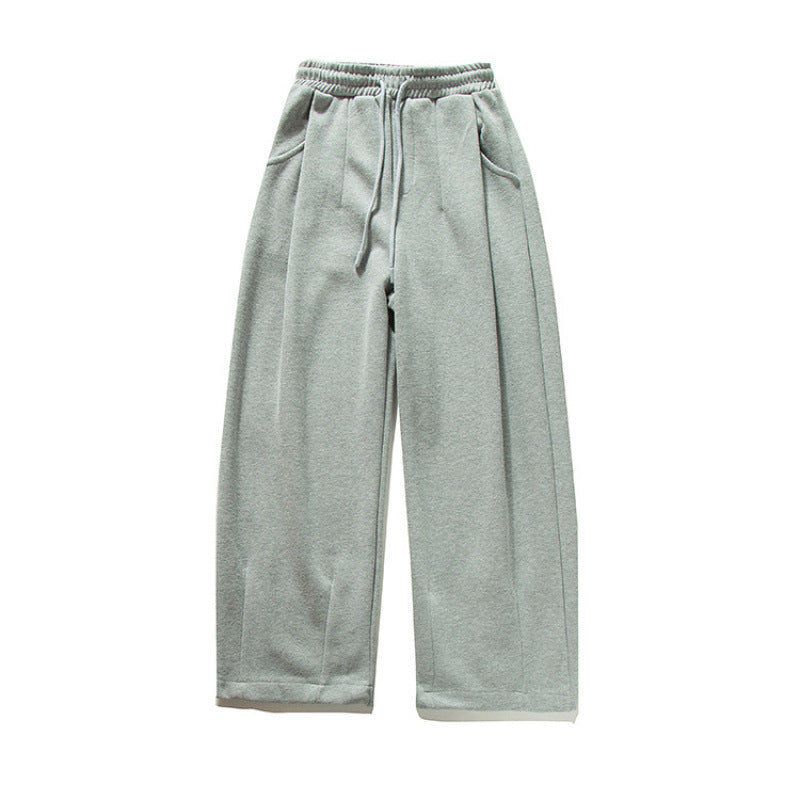 Unisex Weite Jogginghose mit Bundfalten, Elastischem Tunnelzug und Seitentaschen Echo Archiv