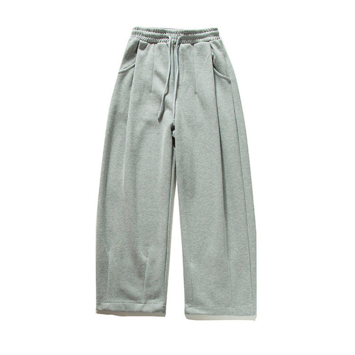 Unisex Weite Jogginghose mit Bundfalten, Elastischem Tunnelzug und Seitentaschen Echo Archiv