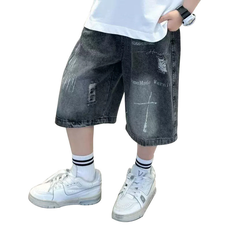 Unisex coole lässige Jeansshorts Echo Archiv