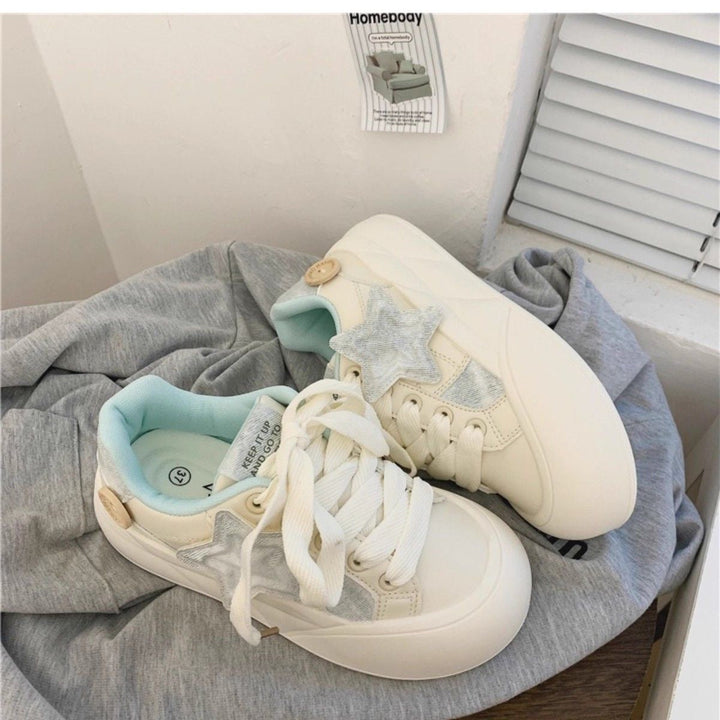 Damen Trendige Sportliche Sneaker Echo Archiv