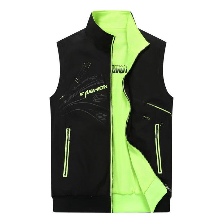 Herren Sportliche High-Performance Weste Echo Archiv