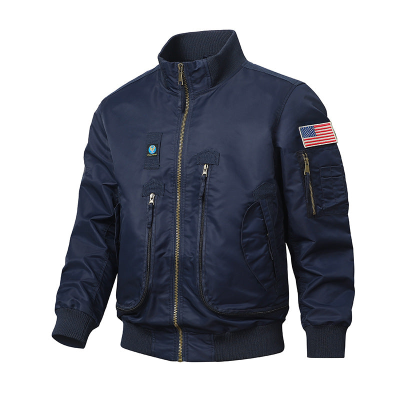 Herren Militärische Bomberjacke Echo Archiv