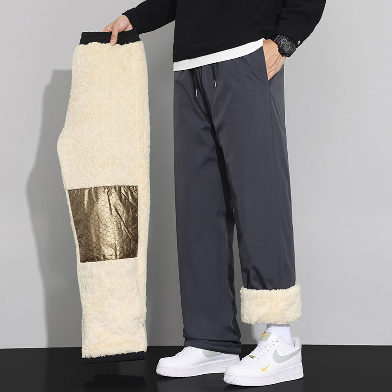 Herren Sportliche Fleece-Hose mit innovativen Einsätzen