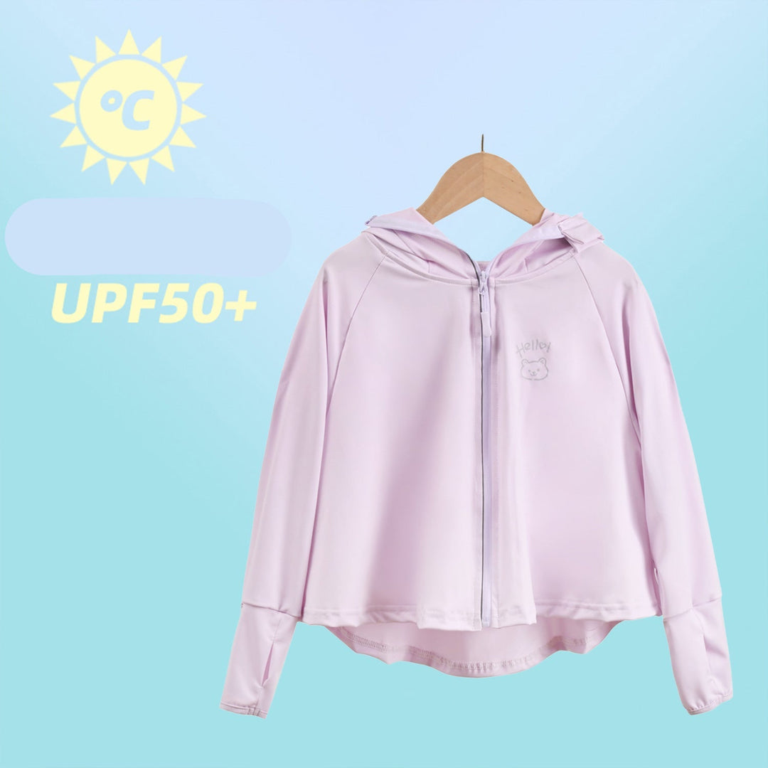 Damen sportliche UV-Schutzjacke mit Kapuze Echo Archiv