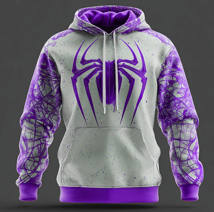 Herren Kapuzenpullover mit modernem Spider-Man-Design Echoarchiv