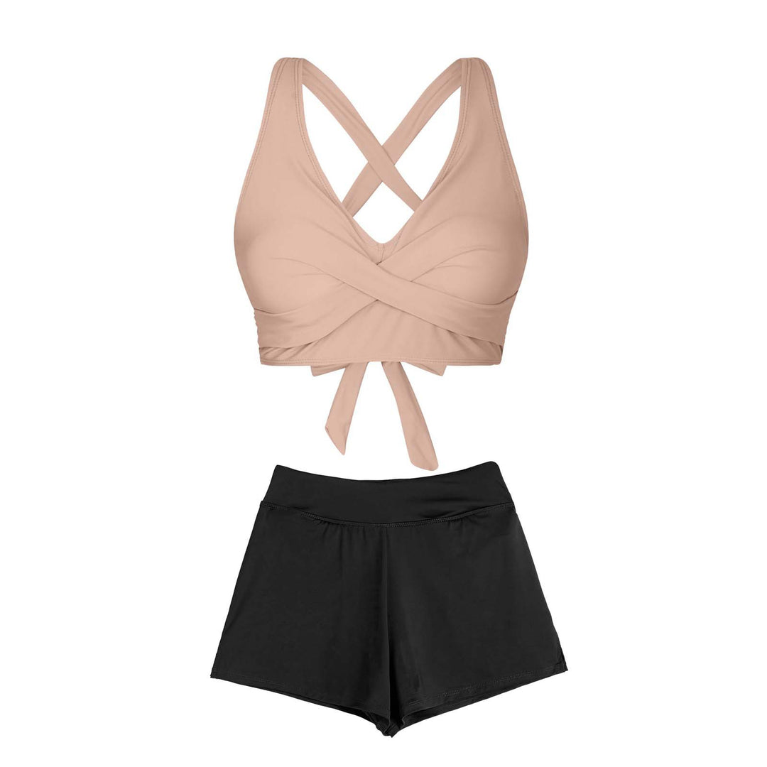Damen Zweiteiliger Badeanzug mit floralem Design Echo Archiv