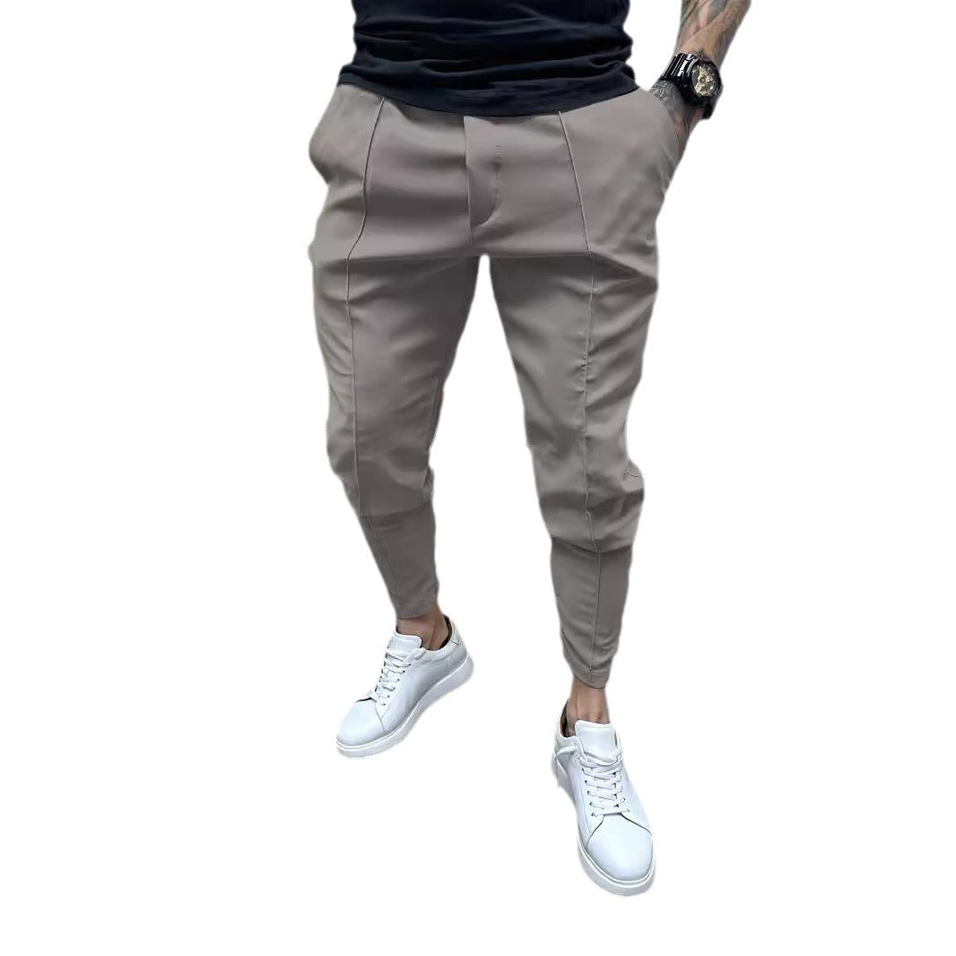 Herren maßgeschneiderte Stretch-Performance-Hosen Echoarchiv
