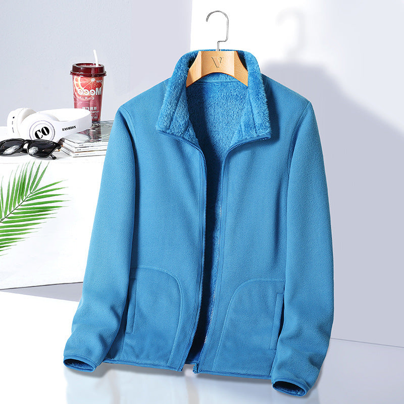 Damen Fleecejacke mit hohem Kragen Echo Archive
