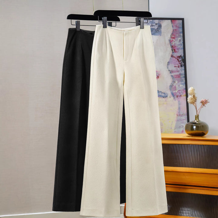 Damen Modische weite Schnitt Hose Echoarchiv