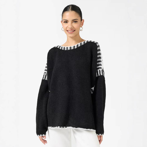 Damen Oversized Strickpullover Echo Archiv