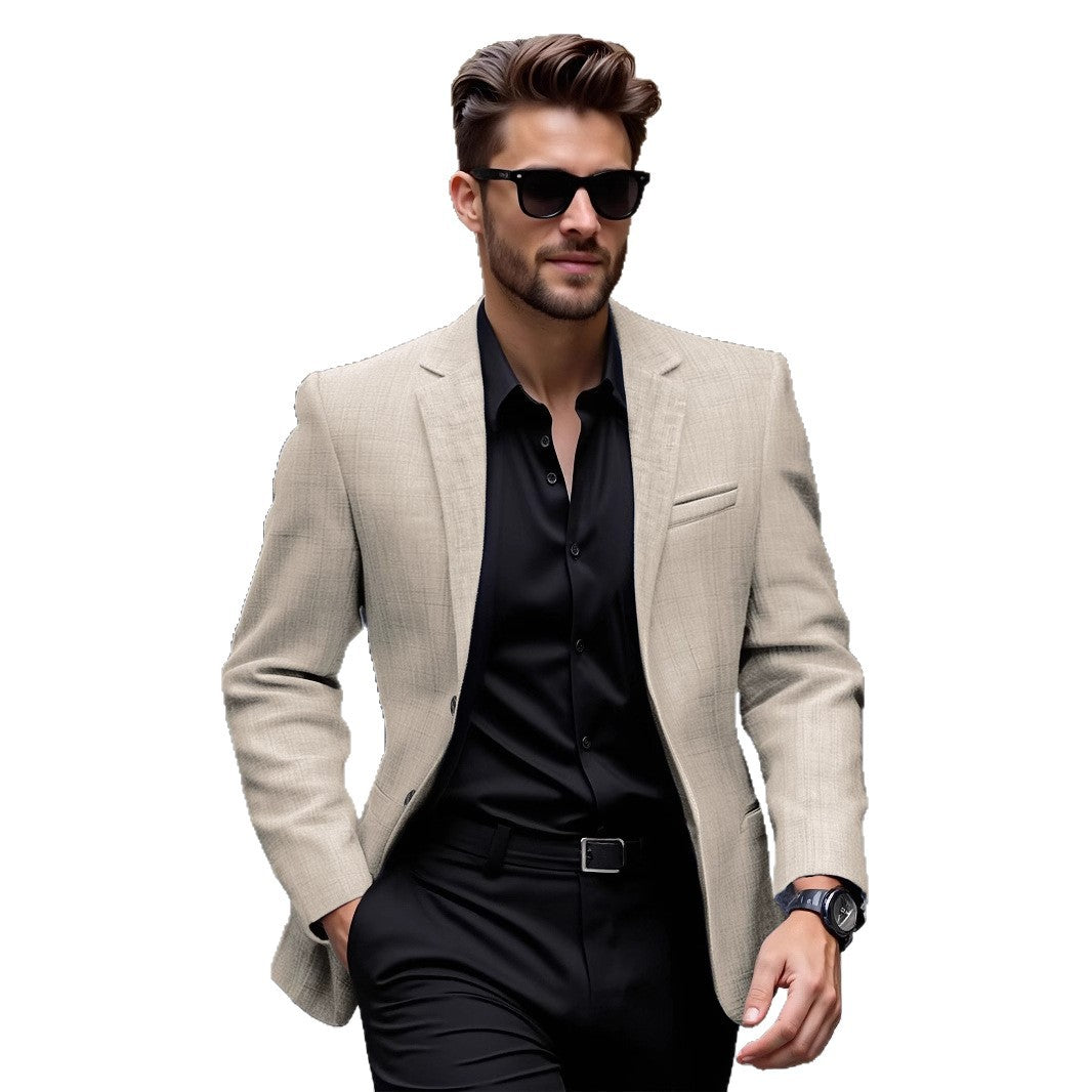 Herren Leichter und moderner Sommerblazer Echoarchiv