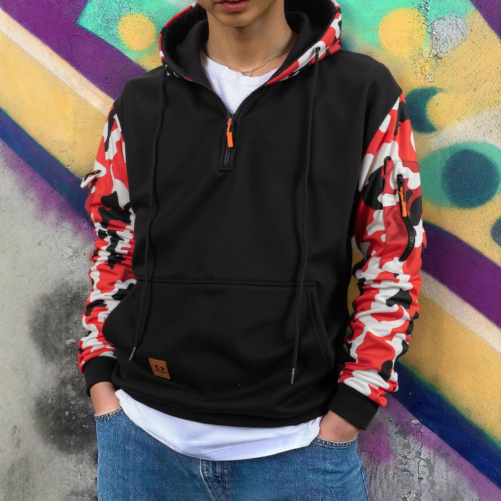 Herren Funktionale Kapuzenjacke Echo Archiv