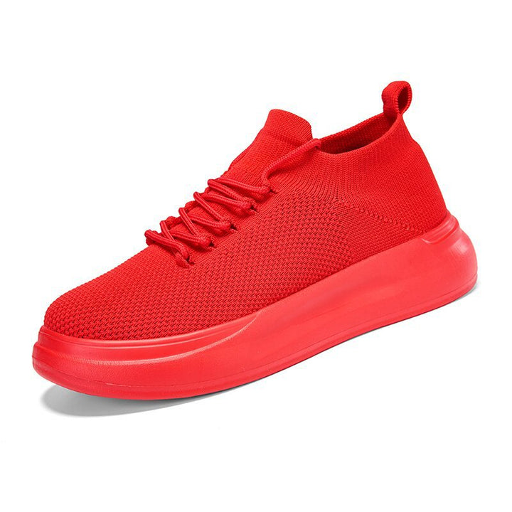 Damen nan elastischer Strick-Slip-on Sneaker mit viskoelastischer Fußbett-Einlage und dämpfender Plateau-Laufsohle Echo Archiv