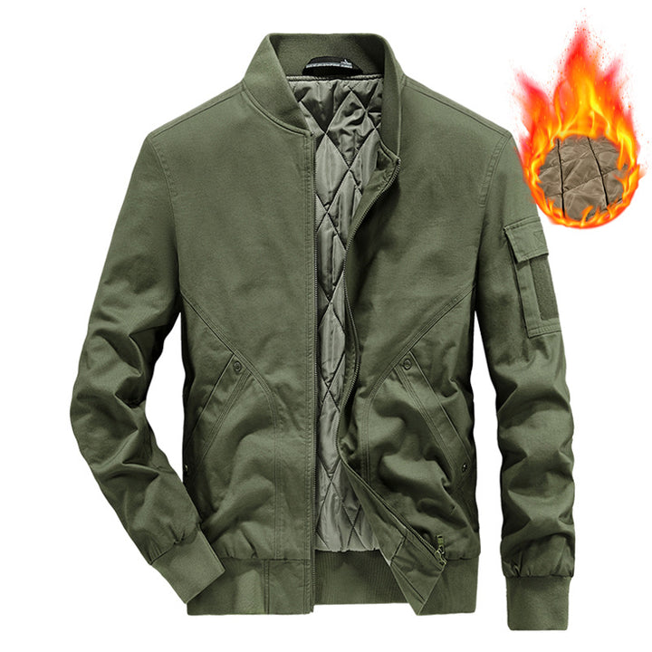 Herren Stylische Überjacke mit warmem Innenfutter Echo Archiv