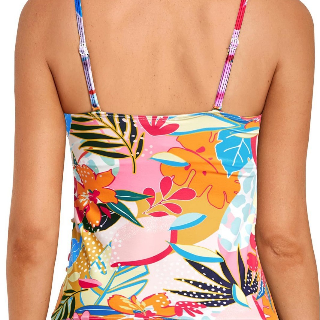 Damen Tankini mit raffiniertem Wickeldesign Echo Archiv