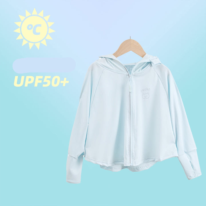 Damen sportliche UV-Schutzjacke mit Kapuze Echo Archiv