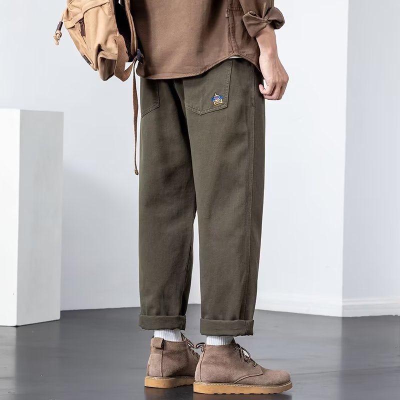 Herren Lockere Chino-Hose Echoarchiv