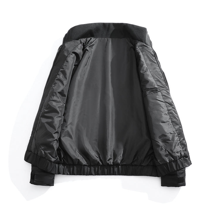Herren winddichte Übergangsjacke mit elastischen Bündchen Echoarchiv