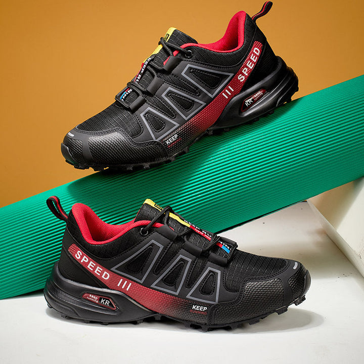 Herren nan robuster Trailrunning-Laufschuh mit stoßdämpfender EVA-Zwischensohle und griffiger Profillaufsohle Echoarchiv