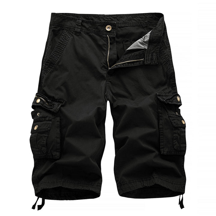 Herren Cargoshorts mit multifunktionalen Taschen und elastischem Bund Echoarchiv